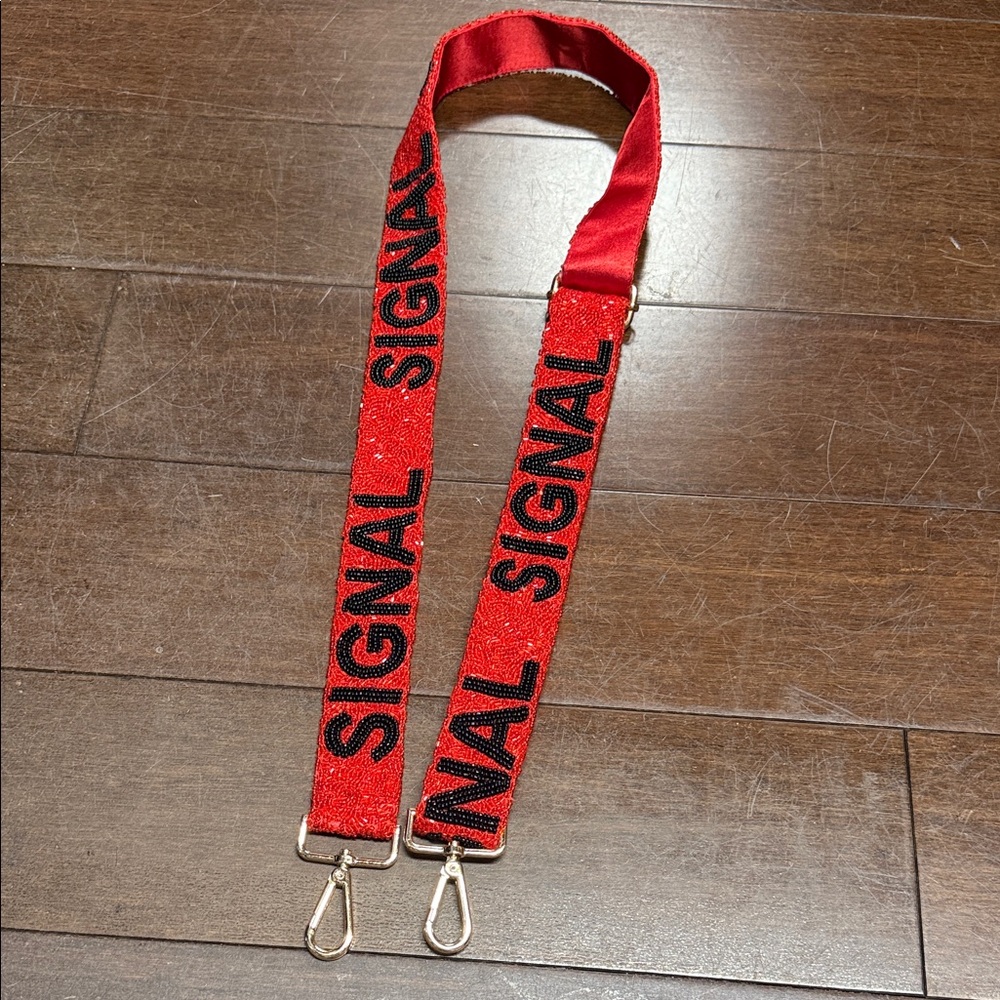 Adjustable Strap Signal Red